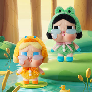 Pop Mart - Muñeco de peluche de vinilo original Crybaby Crying Again Series, paquete sorpresa ciego
