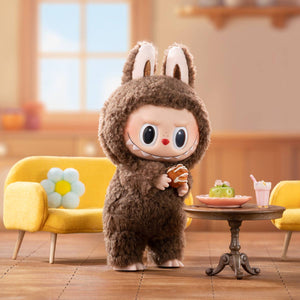 Pop Mart - Labubu THE MONSTERS original: Muñeca de peluche de vinilo Macaron emocionante, paquete ciego sorpresa