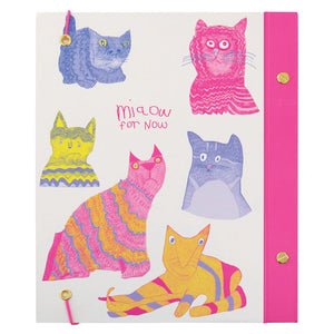 Portico Designs - Arthouse Unlimited Miaow Diario A5 de tapa dura