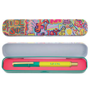 Portico Designs - Bolígrafo en estuche Arthouse Unlimited Neşe Dolu