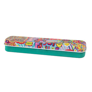 Portico Designs - Bolígrafo en estuche Arthouse Unlimited Neşe Dolu
