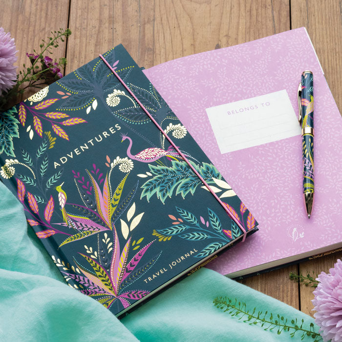 Portico Designs - Sara Miller: Paraíso Botánico Diario de Viaje A5