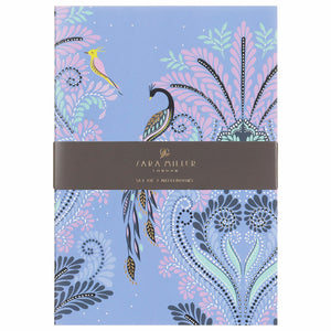 Portico Designs - Sara Miller: Juego de 2 libretas A5 Savannah