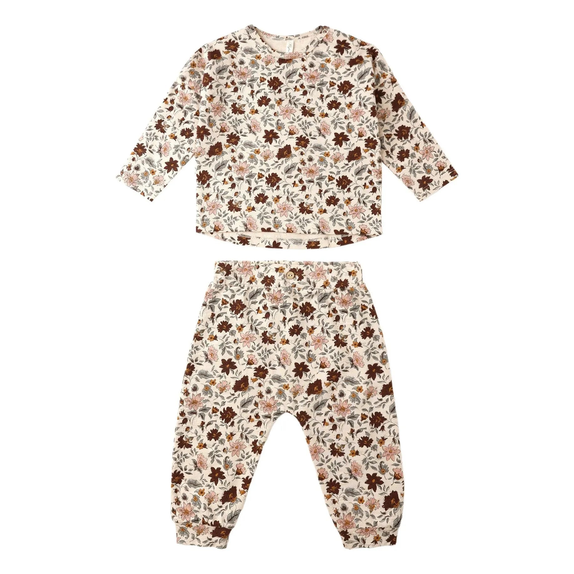 Rylee + Cru - Conjunto de top y pantalón Posy | Crudo