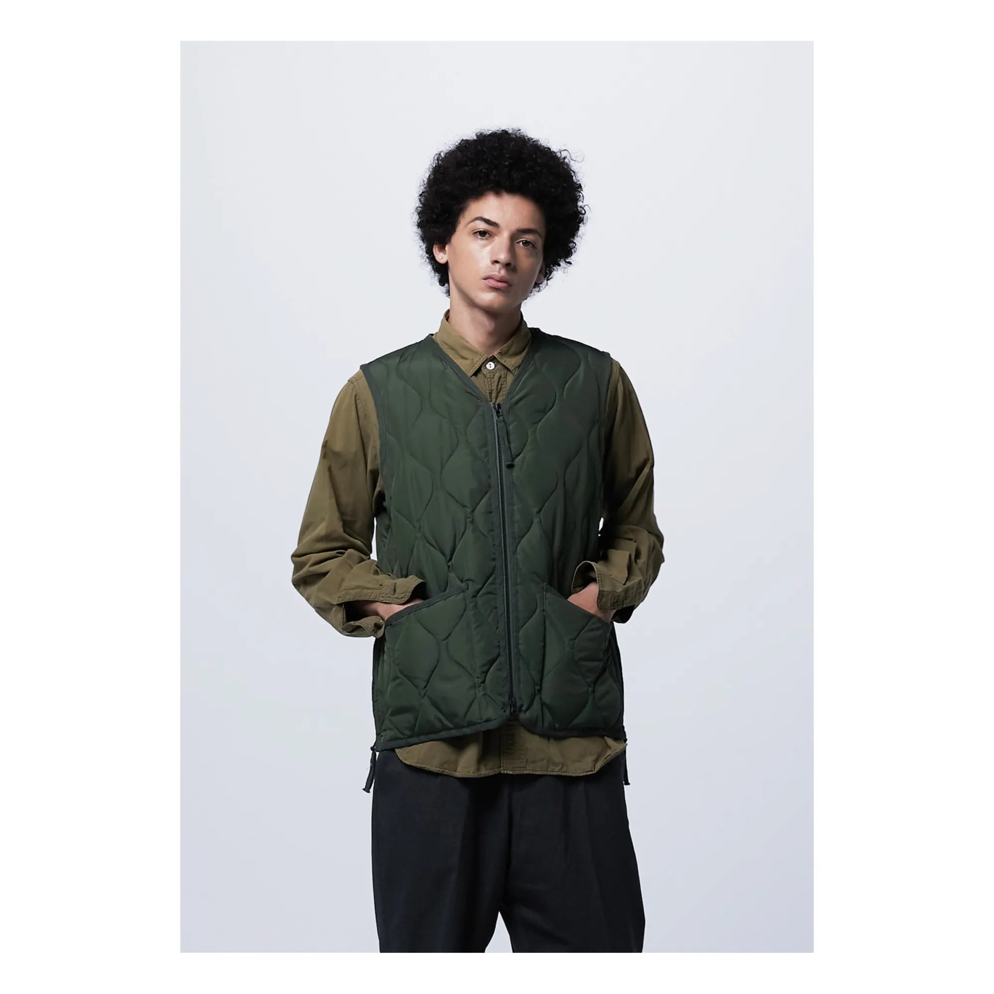 Taion - Chaqueta militar acolchada | Verde oliva
