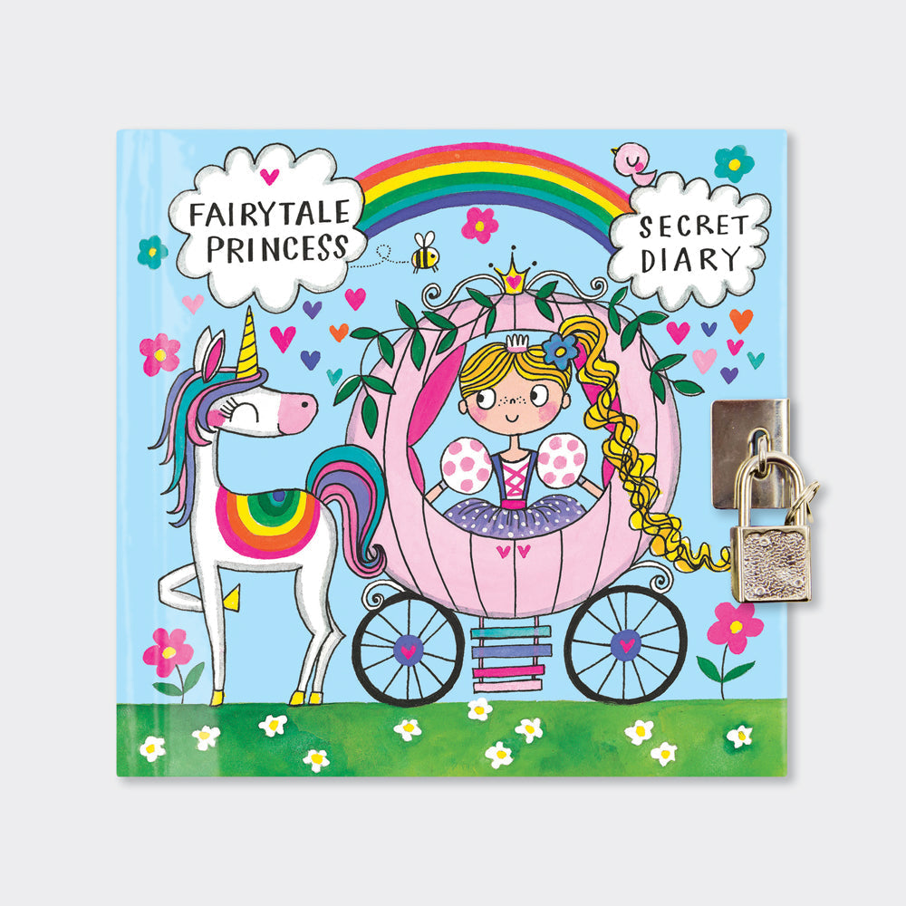 Rachel Ellen - Diario Secreto con Candado de Princesa de Cuento de Hadas