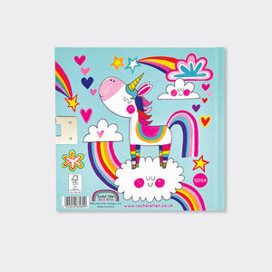 Rachel Ellen - Diario Secreto con Candado Rainbow Unicorn