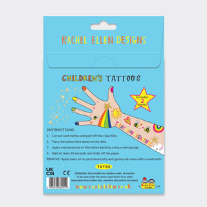 Rachel Ellen - Tatuajes Temporales Infantiles Sunny Days