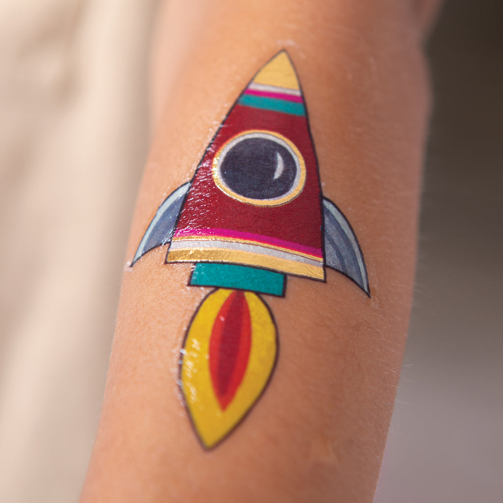 Rachel Ellen - To The Moon Tatuajes Temporales para Niños