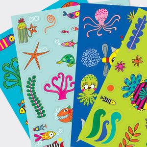 Rachel Ellen - Libros de pegatinas Bajo el mar