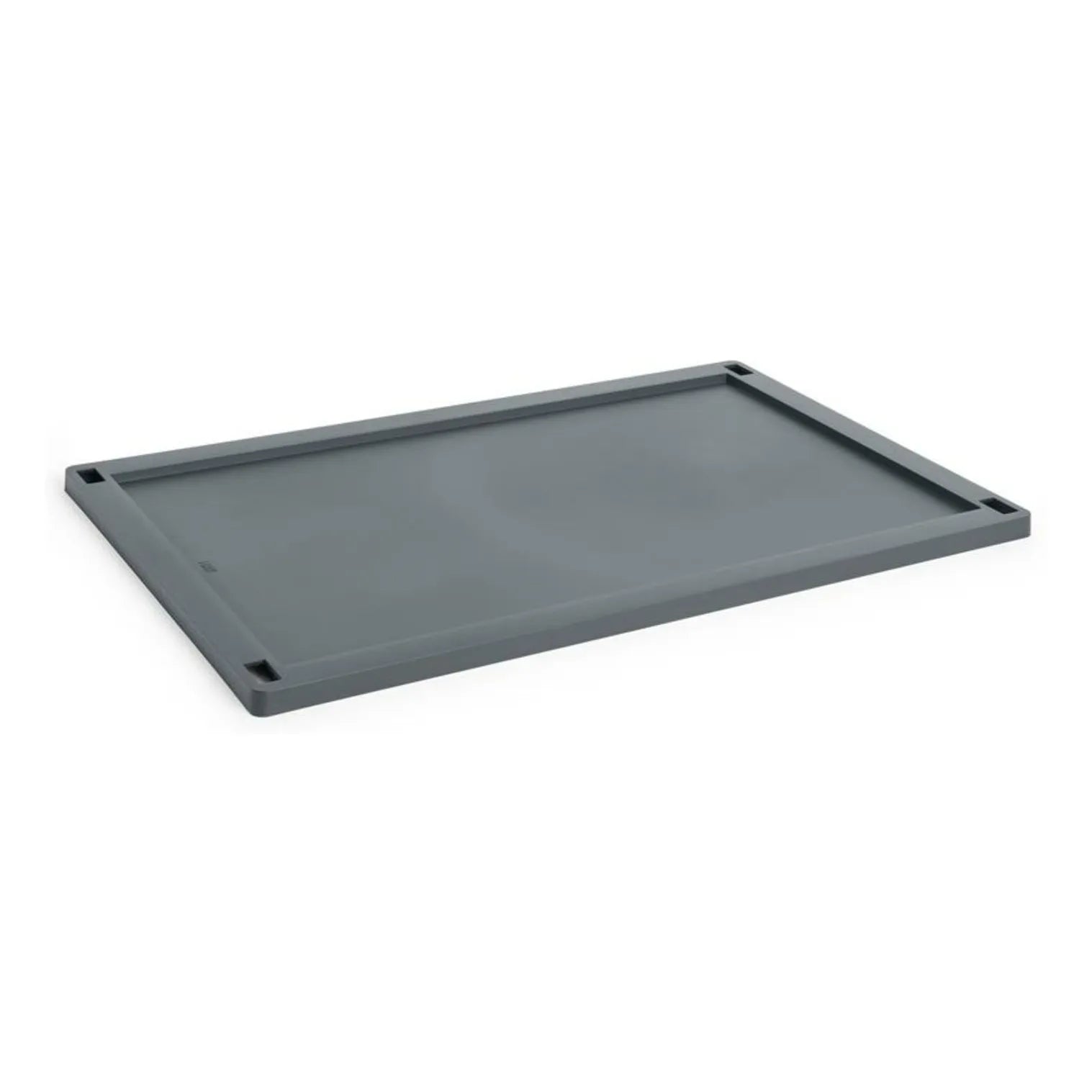 Hay - Tapa rectangular para caja plegable Crate | Carbono