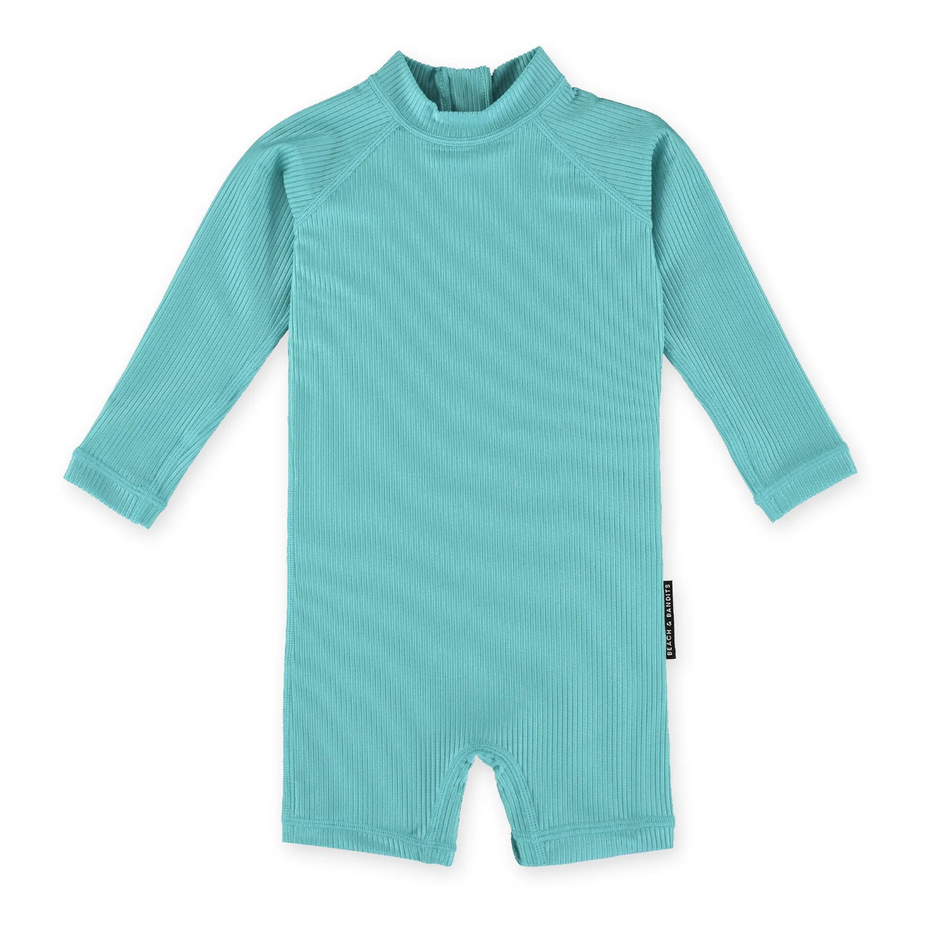 Beach & Bandits - Traje de baño acanalado anti-UV | Turquesa
