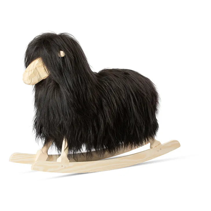 Danish Crafts-Povl Kjer - Oveja balancín | Negro