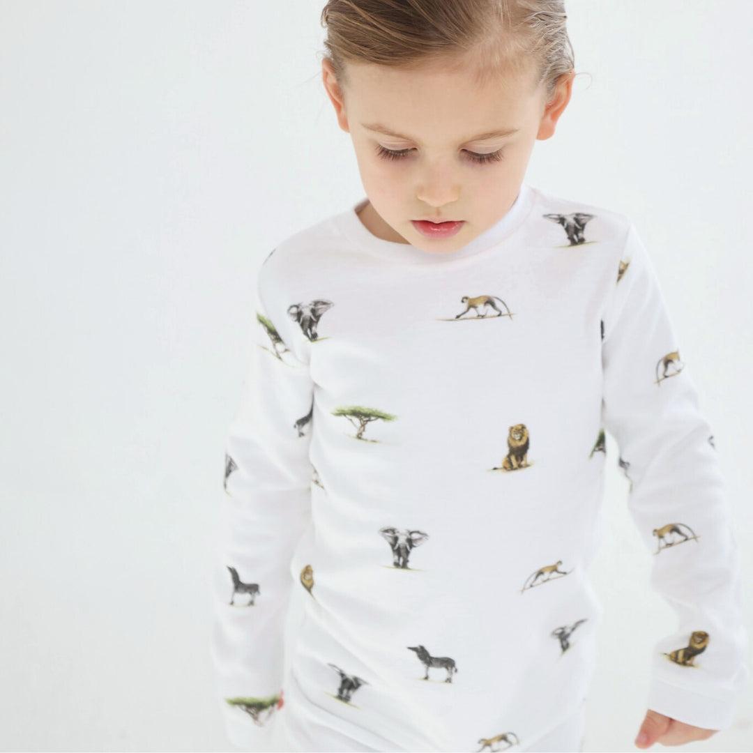 Rosa & Blue Pyjamas - Safari-Pyjamas-Safari-12-18m | Natural Baby Shower