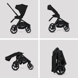 Silver Cross Breez Stroller - Onyx-Strollers-Onyx- | Natural Baby Shower