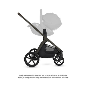 Silver Cross Cove Pushchair Accessory Bundle - Damson-Strollers-Damson- | Natural Baby Shower