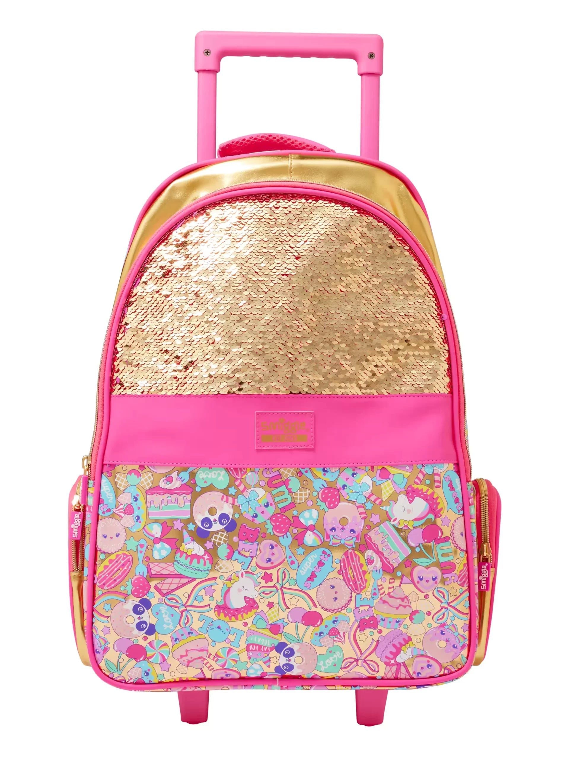 Smiggle – Mochila con ruedas iluminada de 20.º aniversario