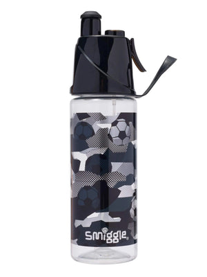Smiggle - Botella de agua con pulverizador de 560 ml sin BPA