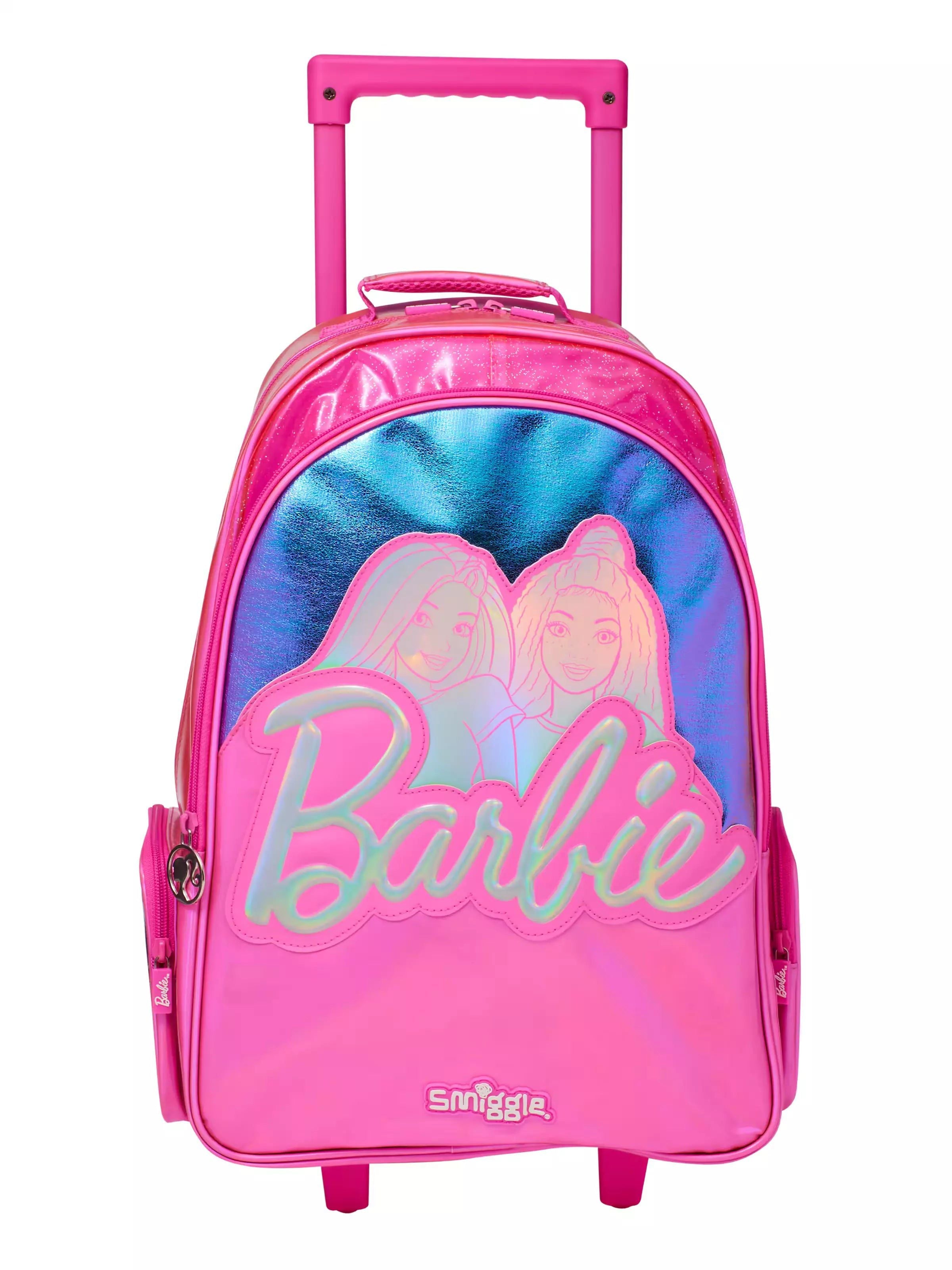 Smiggle - Barbie Maleta con Ruedas y Luces