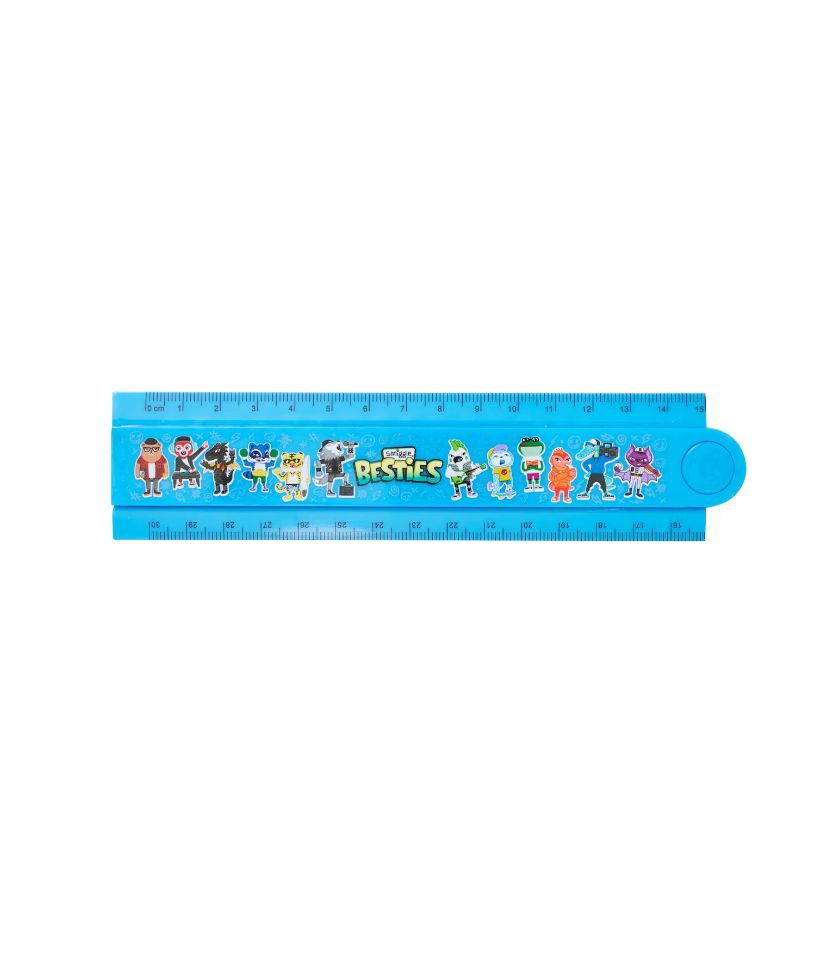 Smiggle - Regla de 30 cm extensible Besties
