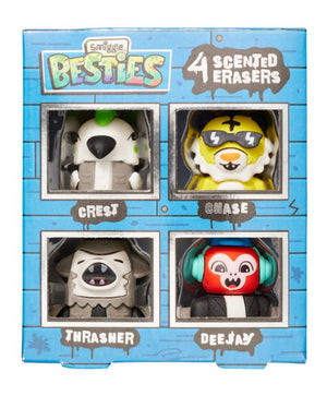 Smiggle - Pack de Gomas de Borrar Aromáticas Besties