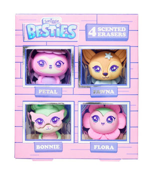 Smiggle - Pack de Gomas de Borrar Aromáticas Besties