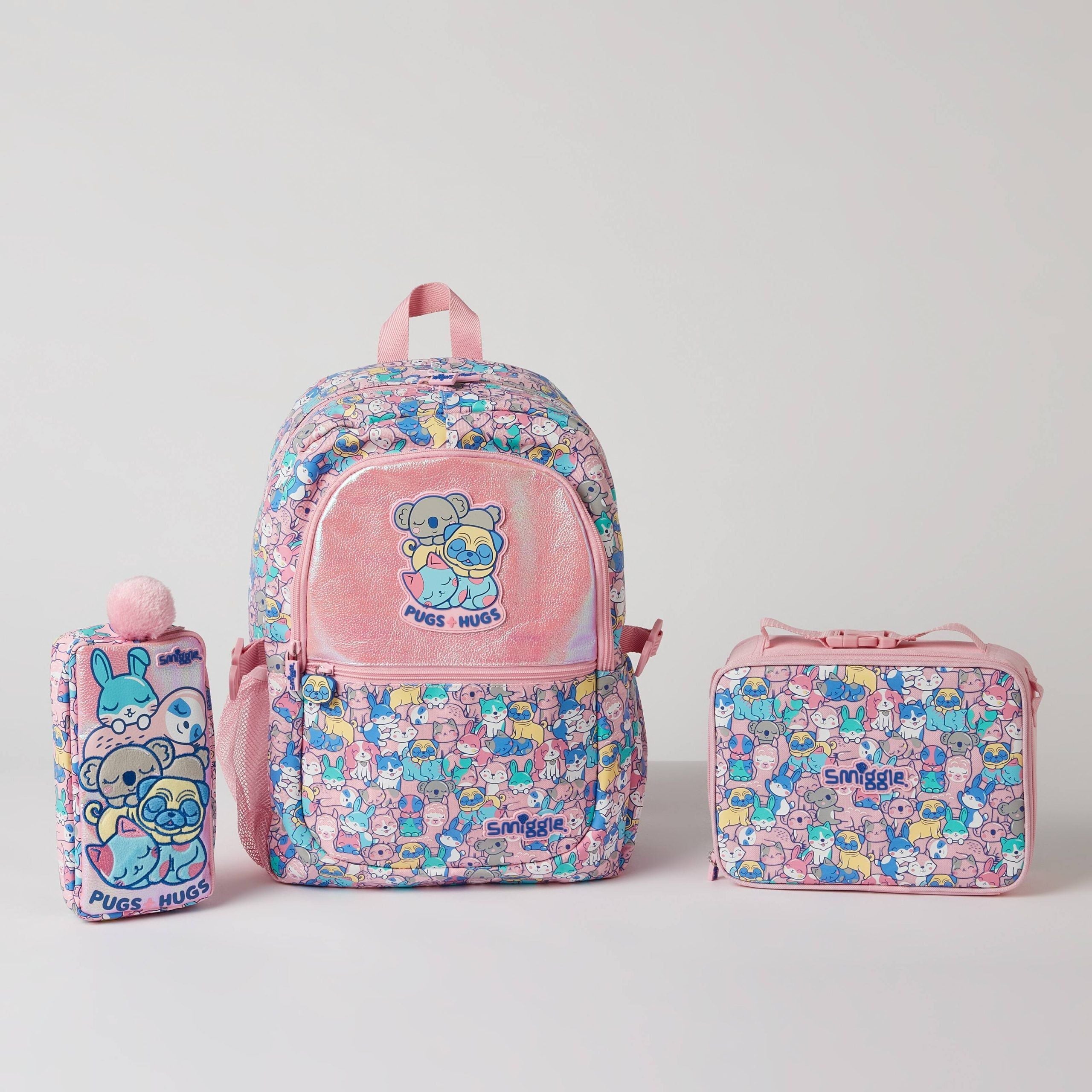 Smiggle - Set de 3 mochilas escolares Better Together