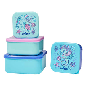 Smiggle – Contenedores de Comida Better Together, Juego de 4