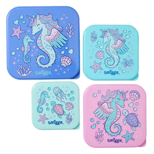 Smiggle – Contenedores de Comida Better Together, Juego de 4