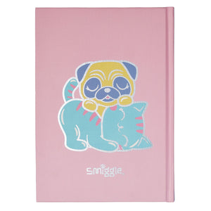 Smiggle - Better Together Cuaderno A5 rayado de tapa dura