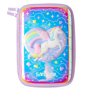 Smiggle - Estuche de lápices unicornio en relieve 3D Beyond