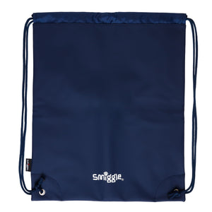 Smiggle - Bolso con cordón Beyond Azul Marino