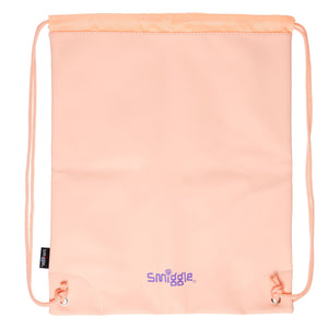 Smiggle - Mochila con cordón rosa coral
