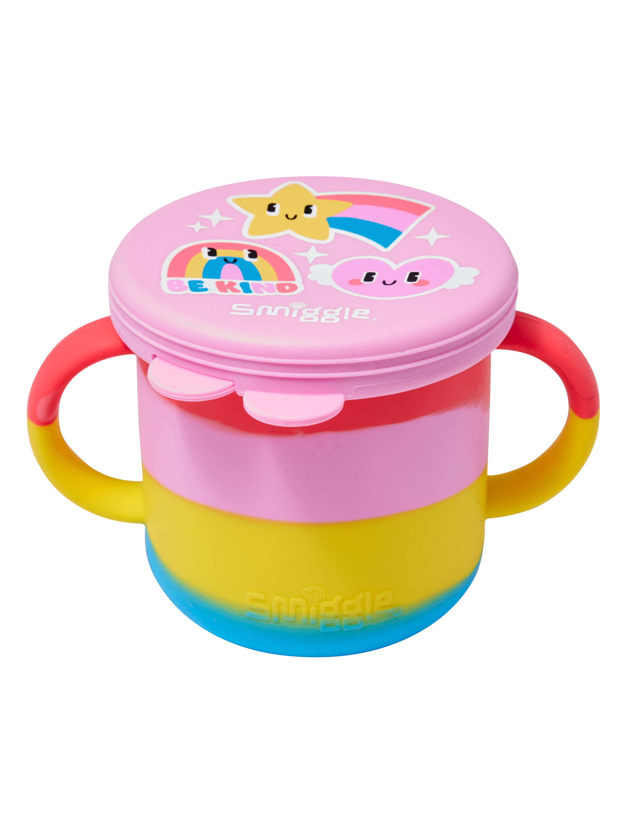 Smiggle - Vaso de silicona Big Dream para aperitivos