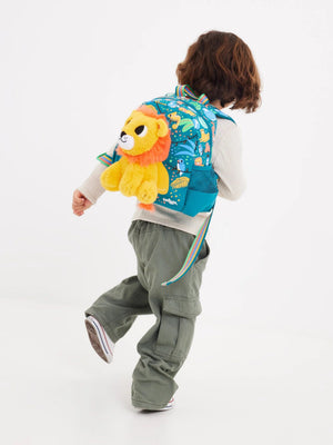 Smiggle - Mochila extraíble de peluche para guardería Big Dreams