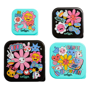Smiggle - Fiambreras de 4 compartimentos Bright Side