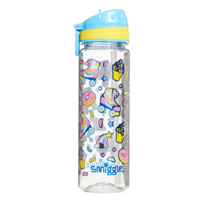 Smiggle - Botella de agua de 650 ml sin BPA Bright Side