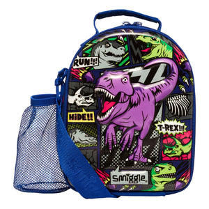 Smiggle - Bolsa de almuerzo doble con correa Bright Side