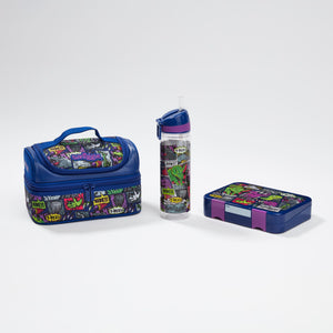 Smiggle - Set de Almuerzo con Fiambrera Bright Side