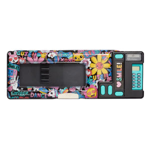 Smiggle - Estuche Automático con Calculadora Bright Side