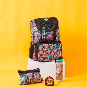 Smiggle - Fiambrera cuadrada Bright Side