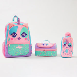 Smiggle- Juego de 3 piezas de mochila escolar Budz