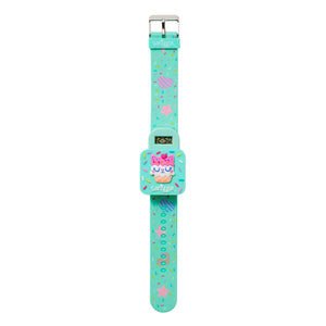 Smiggle - Cloud Nine Reloj de pulsera con tapa intercambiable para niños