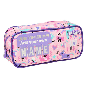 Smiggle - Cloud Nine Junior Estuche de lápices Cruiser con placa de identificación