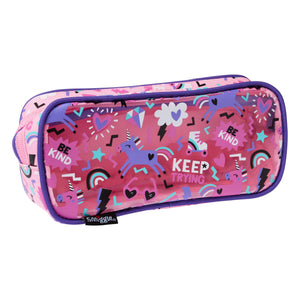 Smiggle - Cloud Nine Junior Estuche de lápices Cruiser con placa de identificación