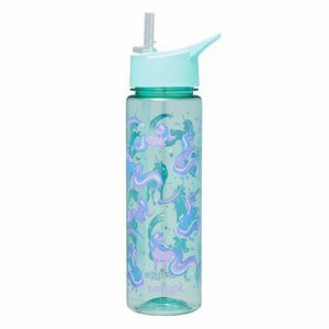 Smiggle - Botella de agua Dash sin BPA de 750 ml con pajita