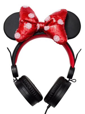 Smiggle - Auriculares de diadema Disney Minnie Mouse