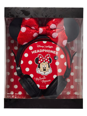 Smiggle - Auriculares de diadema Disney Minnie Mouse