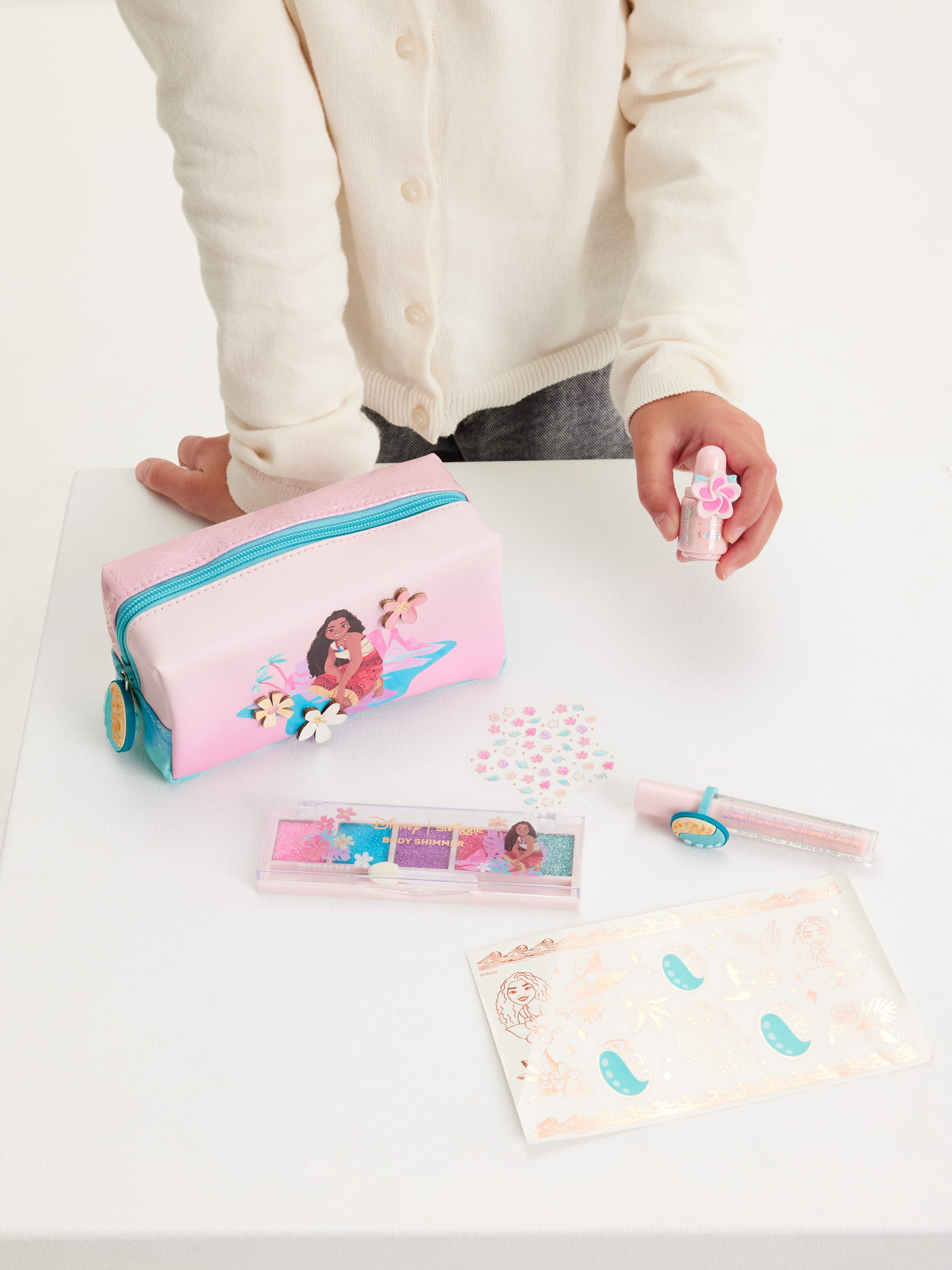 Smiggle - Set de Belleza y Cuidado para Niños Disney Moana