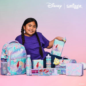 Smiggle - Botella de acero inoxidable Princesas Disney 500 ml